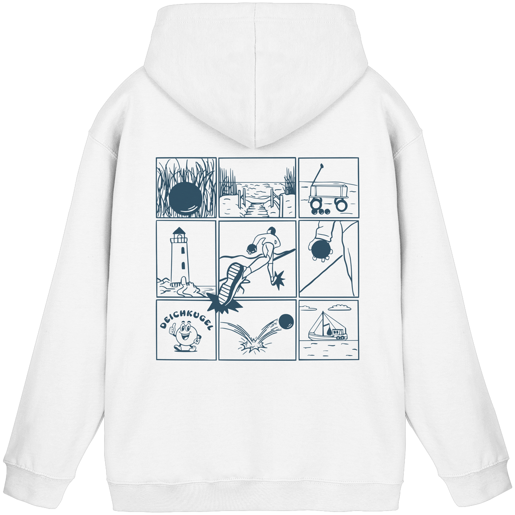 Deichkugel Bosseln Pictogramm - Basic Unisex Hoodie