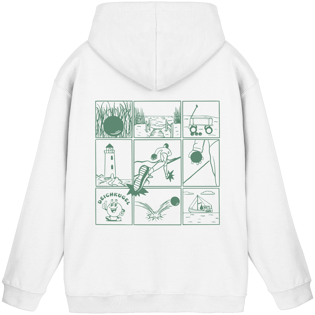 Deichkugel Bosseln Pictogramm - Basic Unisex Hoodie