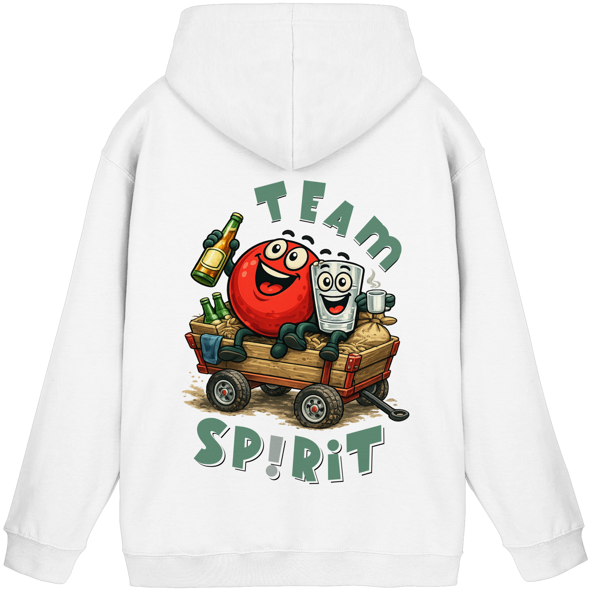 Team Spirit - Kugel und Pinnchen - Basic Unisex Hoodie