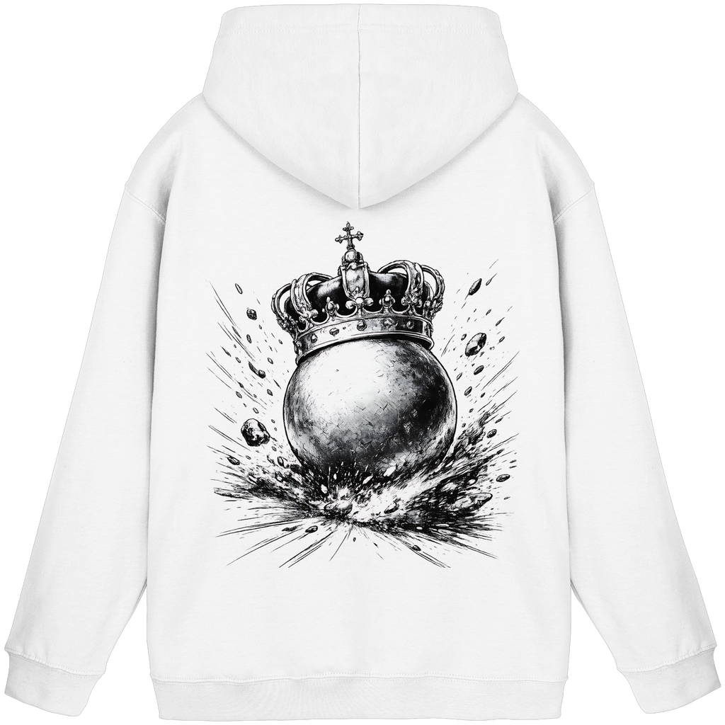 Bosselkugel mit Krone - Basic Unisex Hoodie