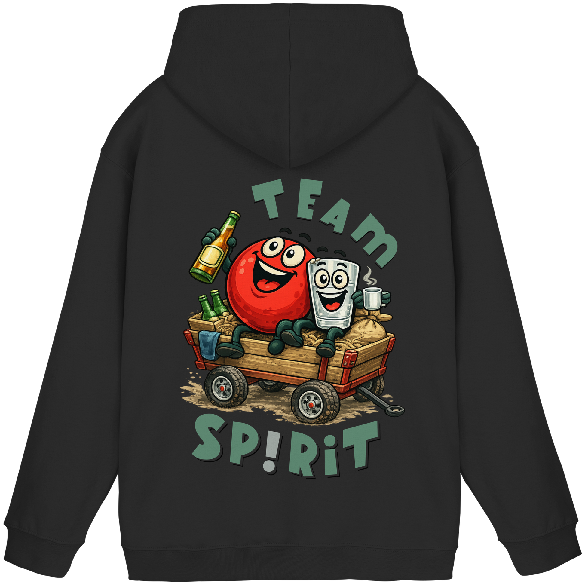 Team Spirit - Kugel und Pinnchen - Basic Unisex Hoodie