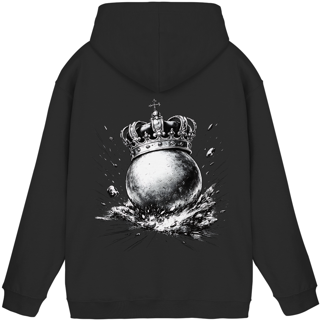 Bosselkugel mit Krone - Basic Unisex Hoodie