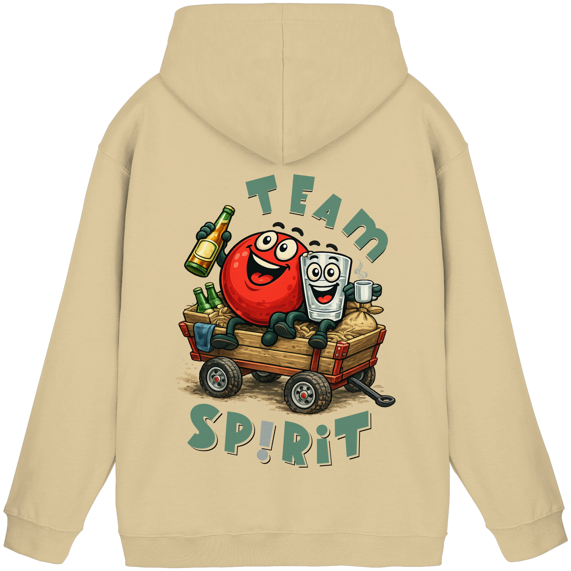 Team Spirit - Kugel und Pinnchen - Basic Unisex Hoodie
