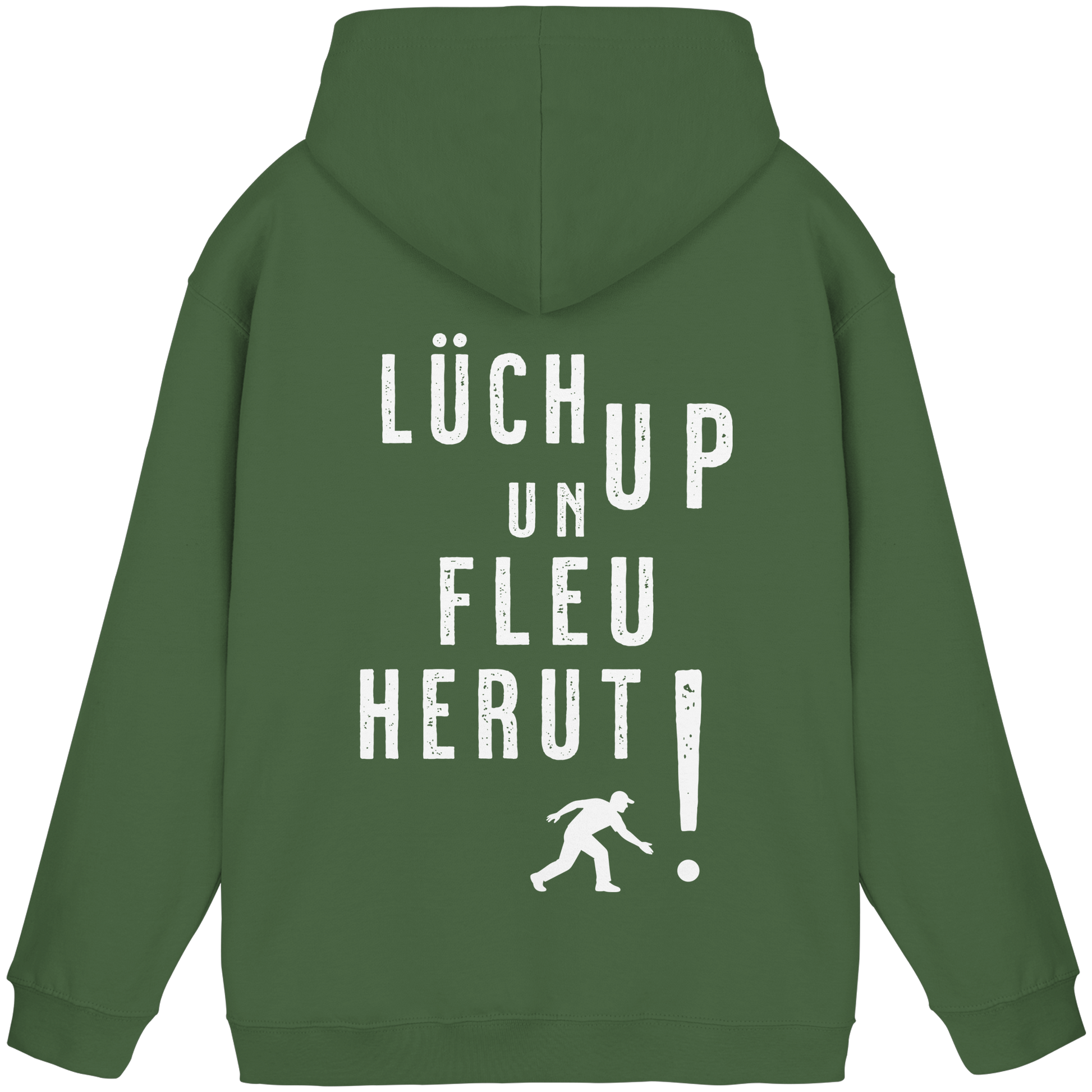 Lüch up un fleu herut! - Basic Unisex Hoodie