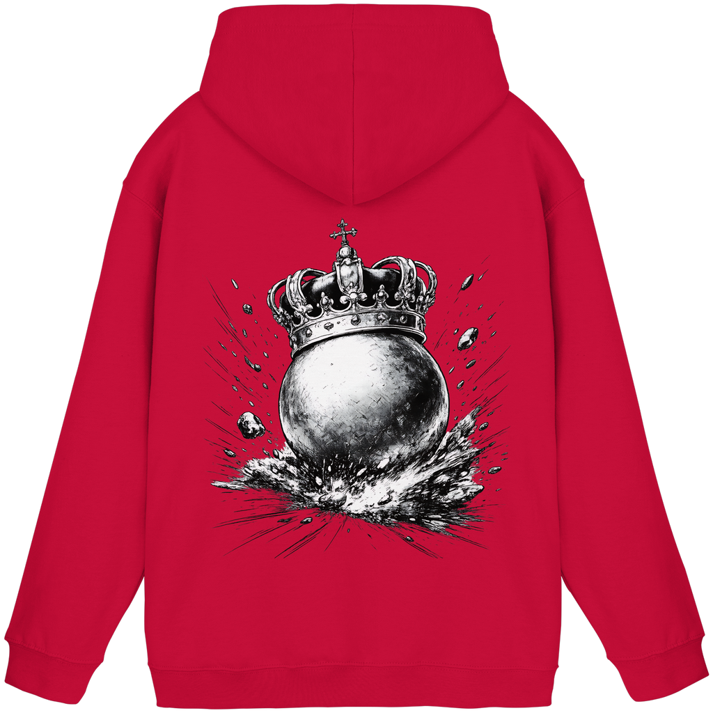 Bosselkugel mit Krone - Basic Unisex Hoodie