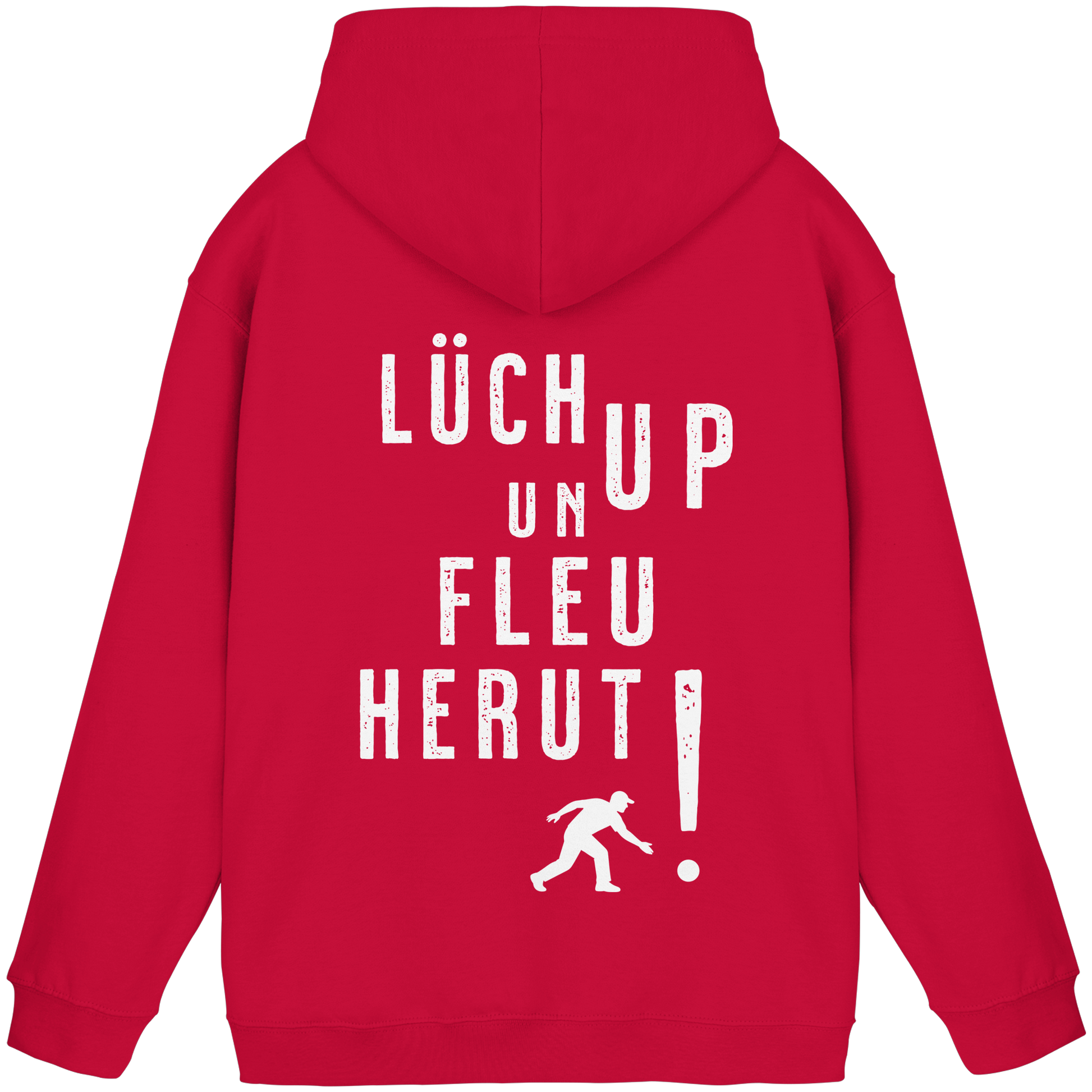 Lüch up un fleu herut! - Basic Unisex Hoodie