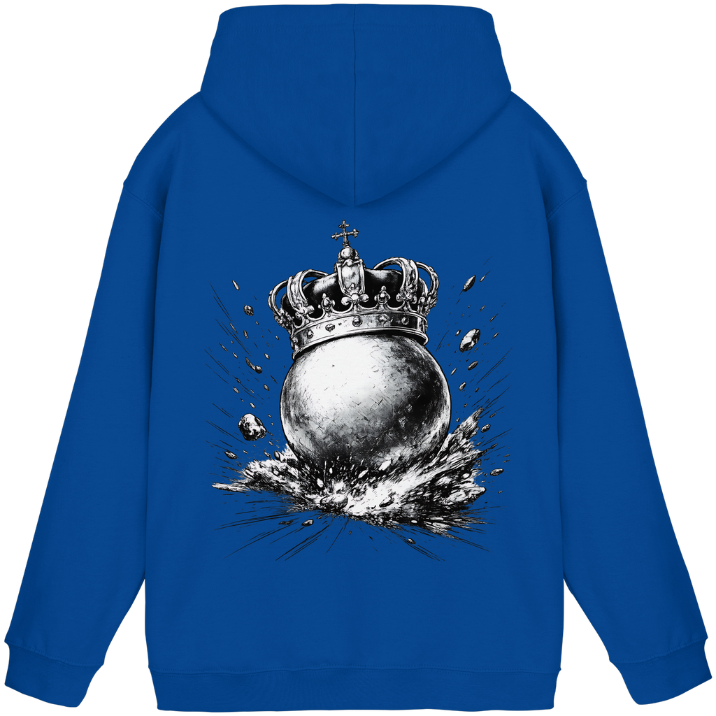 Bosselkugel mit Krone - Basic Unisex Hoodie