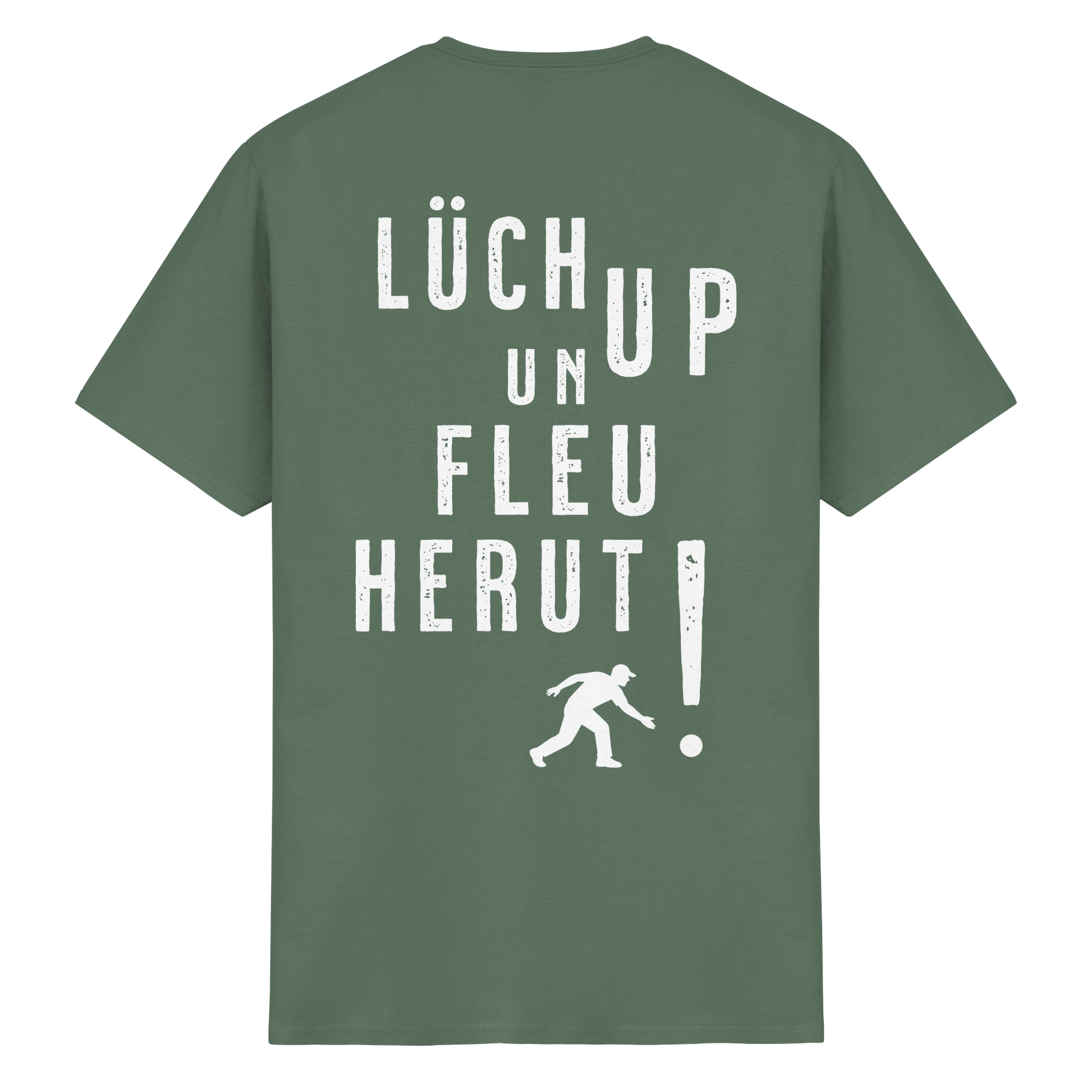 Lüch up un fleu herut! - Heavy Cotton T-Shirt