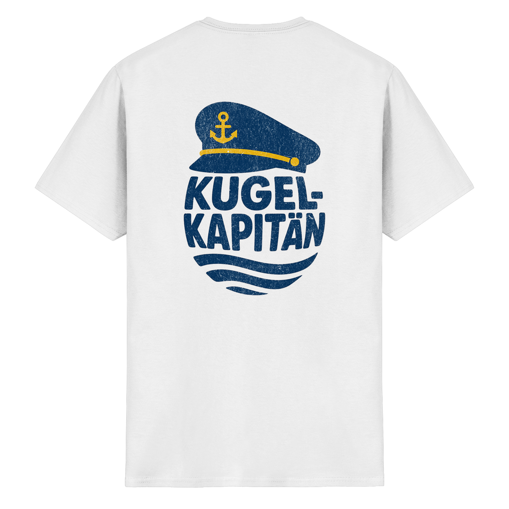 Kugelkapitän personalisiert mit Wunschnamen vorne - Heavy Cotton T-Shirt