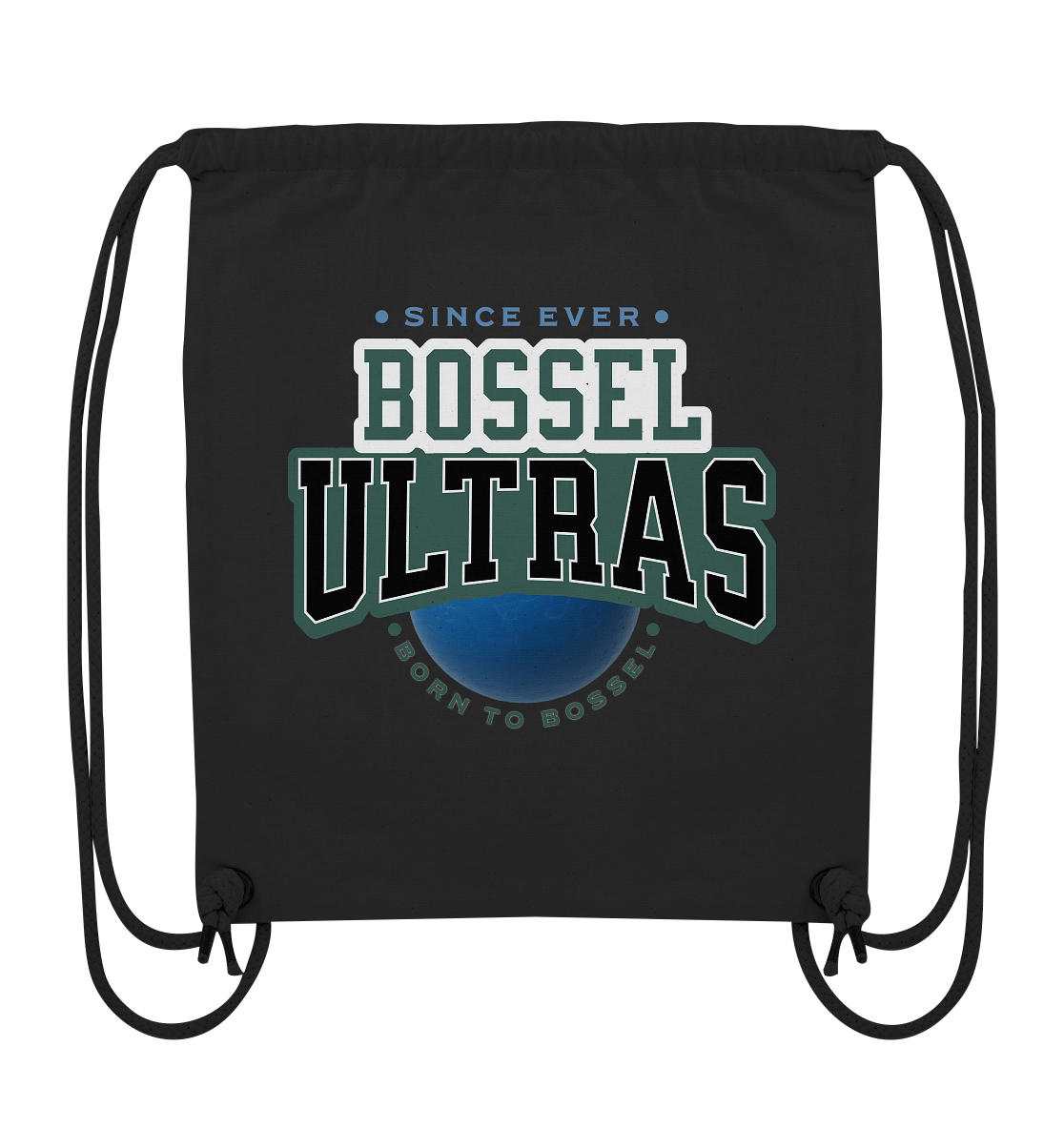 Bossel Ultras blau - Organic Gym-Bag