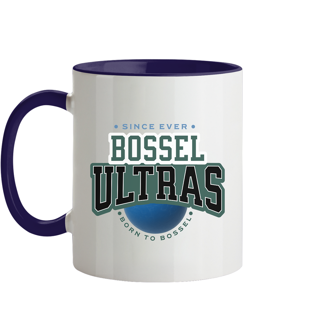 Bossel Ultras blau - Tasse zweifarbig