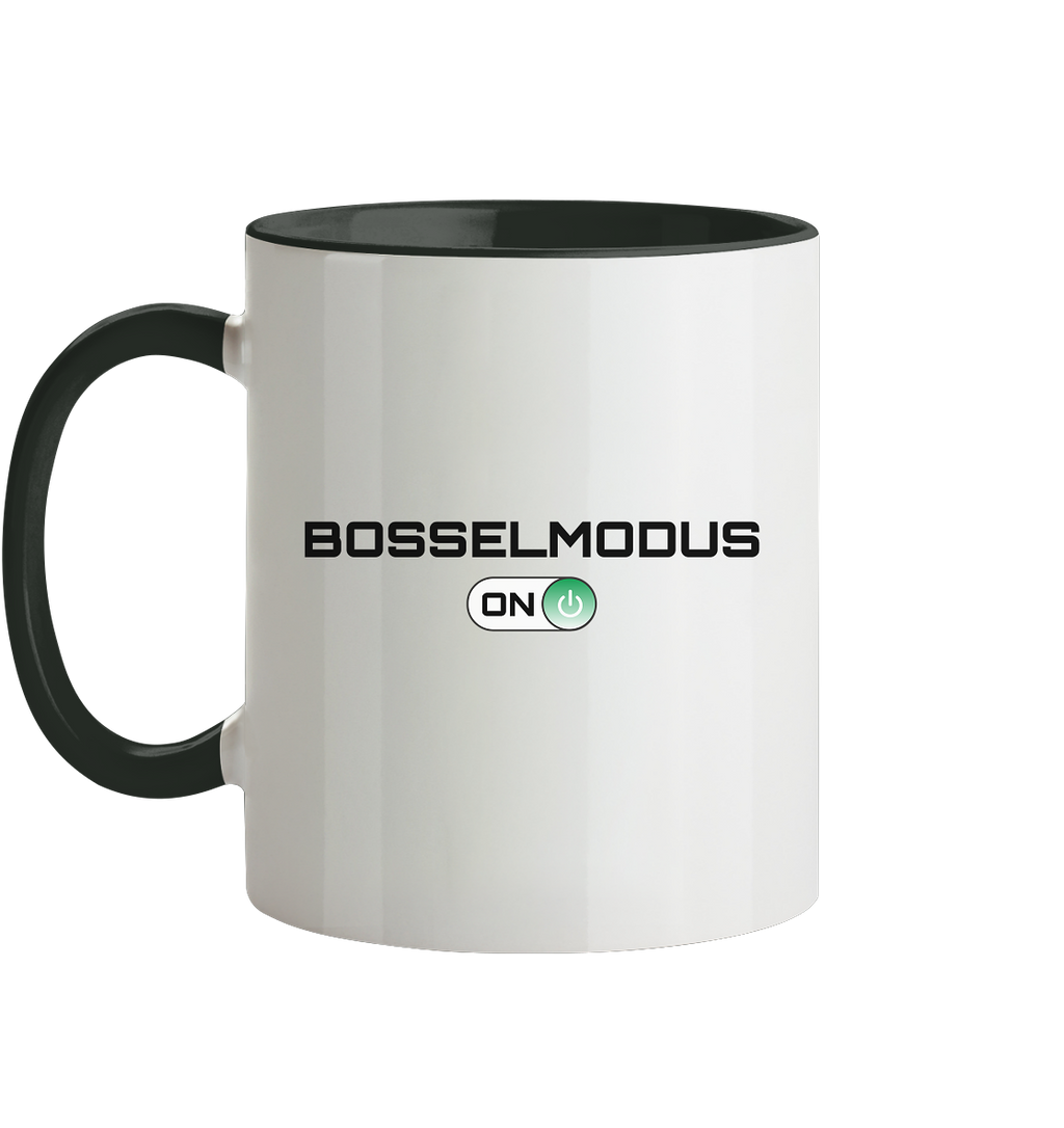 Bosseln Bossel Modus ON - Tasse zweifarbig