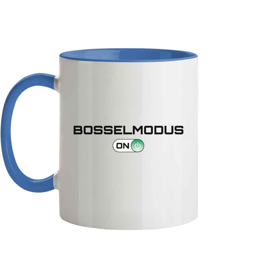Bosseln Bossel Modus ON - Tasse zweifarbig
