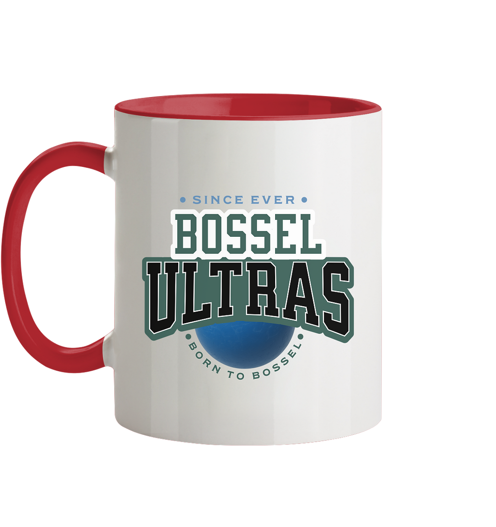 Bossel Ultras blau - Tasse zweifarbig