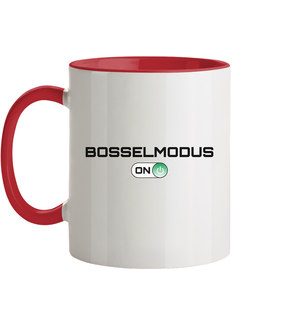 Bosseln Bossel Modus ON - Tasse zweifarbig