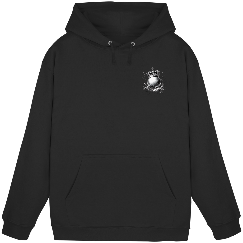 Bosselkugel mit Krone - Basic Unisex Hoodie