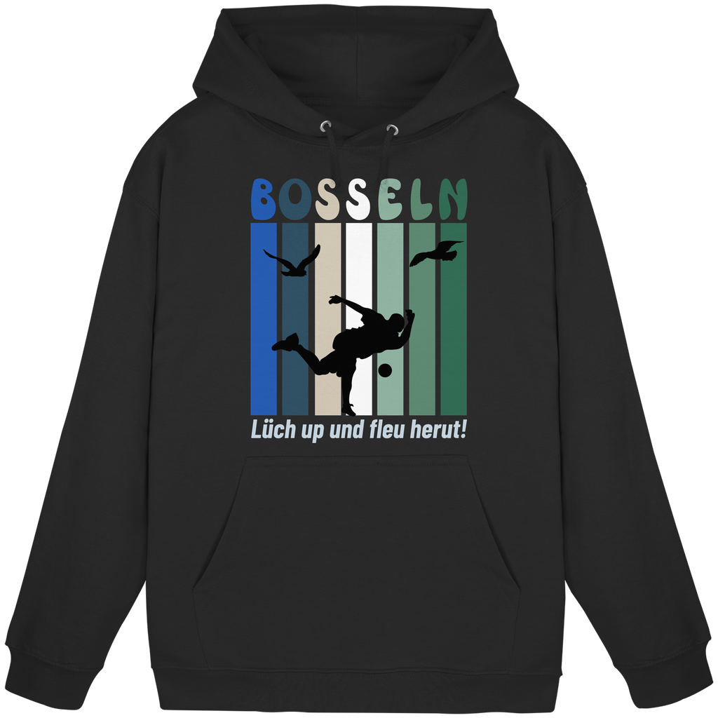 BOSSELN Lüch UP und fleu herut! - Basic Unisex Hoodie