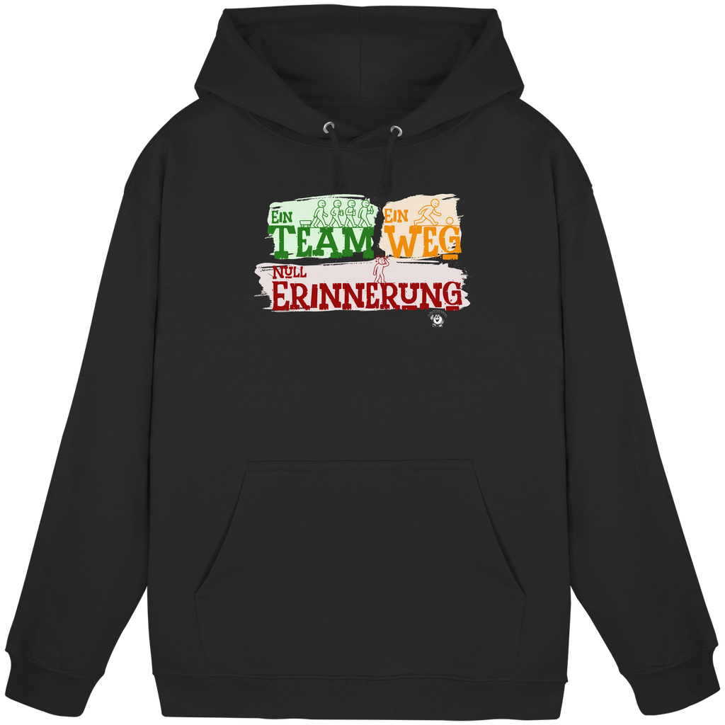 Bosseln: Ein Team - Ein Weg - Null Erinnerung - Basic Unisex Hoodie
