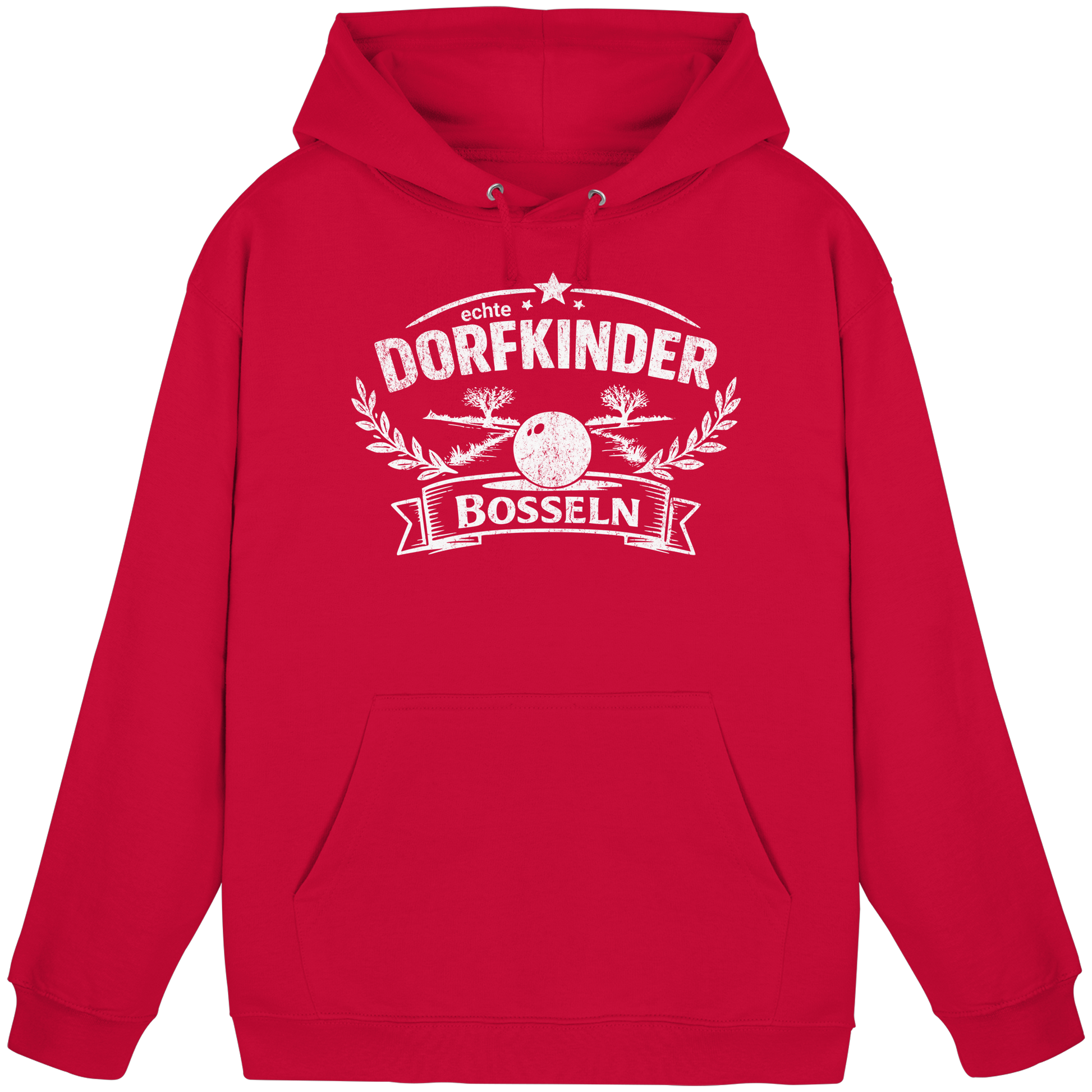 Echte Dorfkinder bosseln - Basic Unisex Hoodie