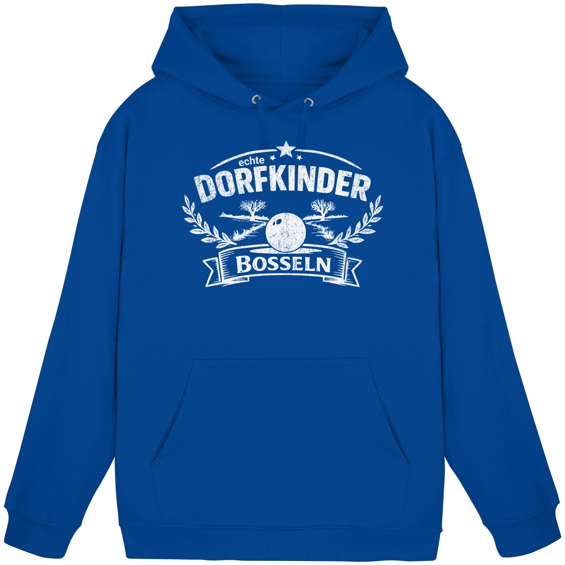 Echte Dorfkinder bosseln - Basic Unisex Hoodie