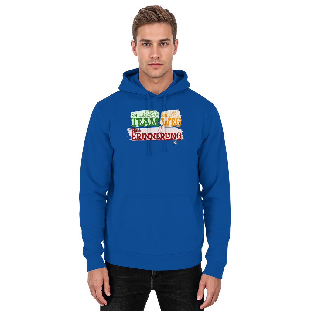 Bosseln: Ein Team - Ein Weg - Null Erinnerung - Basic Unisex Hoodie