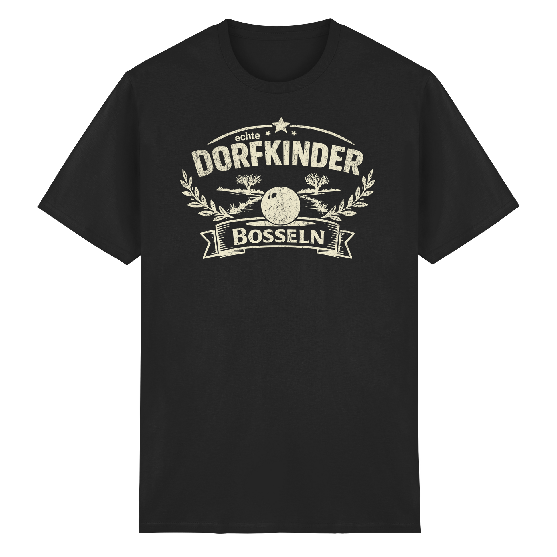 Echte Dorfkinder bosseln - Heavy Cotton T-Shirt