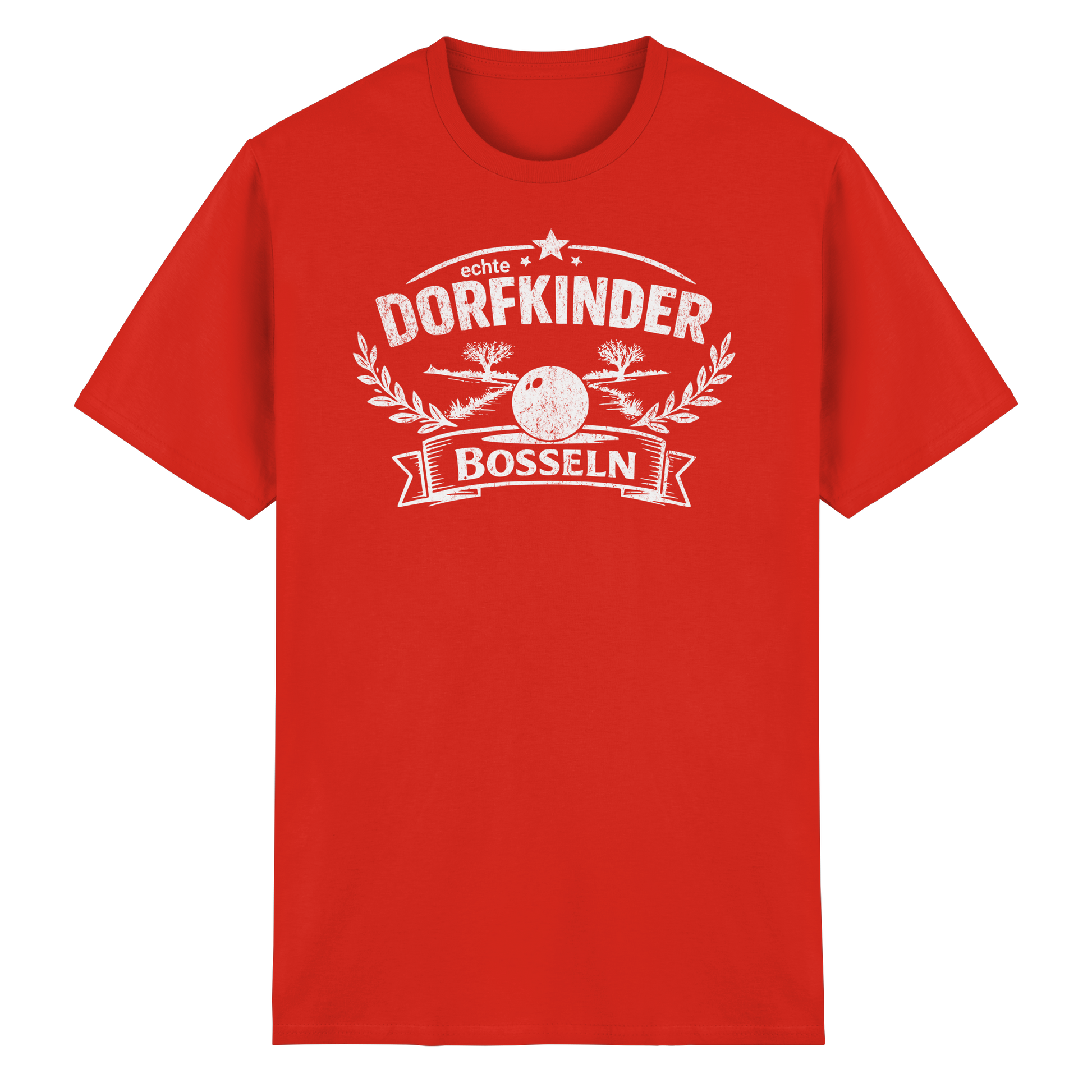 Echte Dorfkinder bosseln - Heavy Cotton T-Shirt