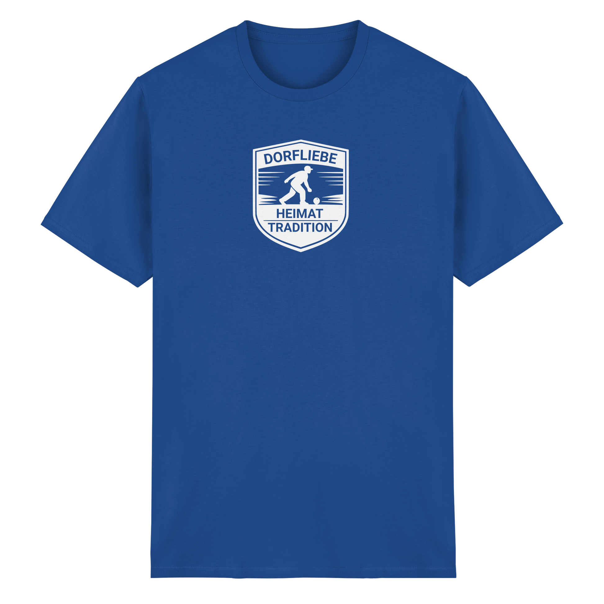 Dorfliebe-Badge - Heavy Cotton T-Shirt