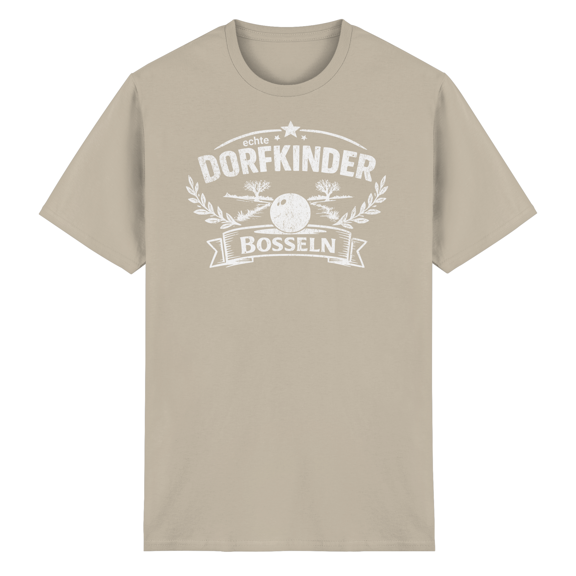 Echte Dorfkinder bosseln - Heavy Cotton T-Shirt