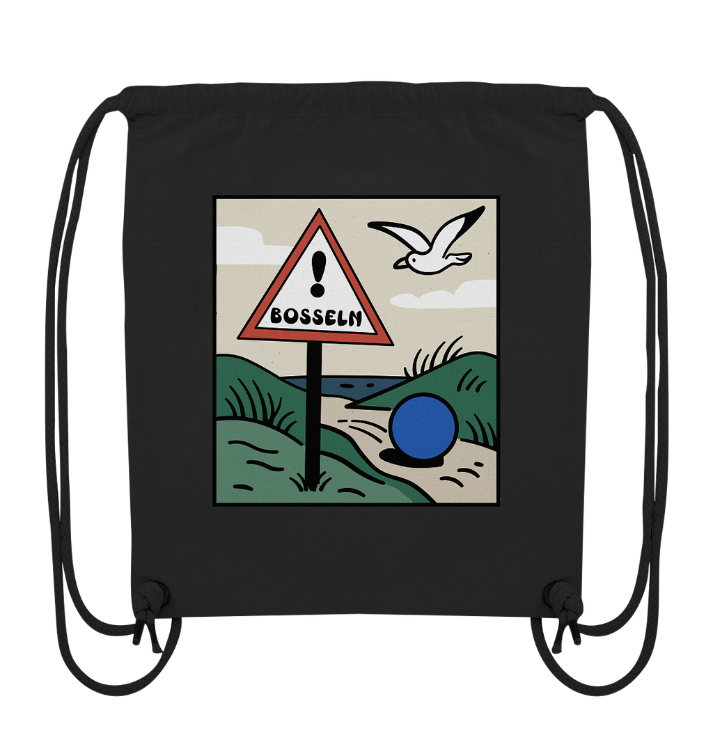 Bosseln Comic Design - Organic Gym-Bag