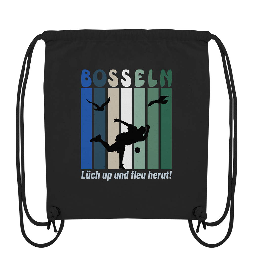 BOSSELN Lüch UPund fleu herut! - Organic Gym-Bag