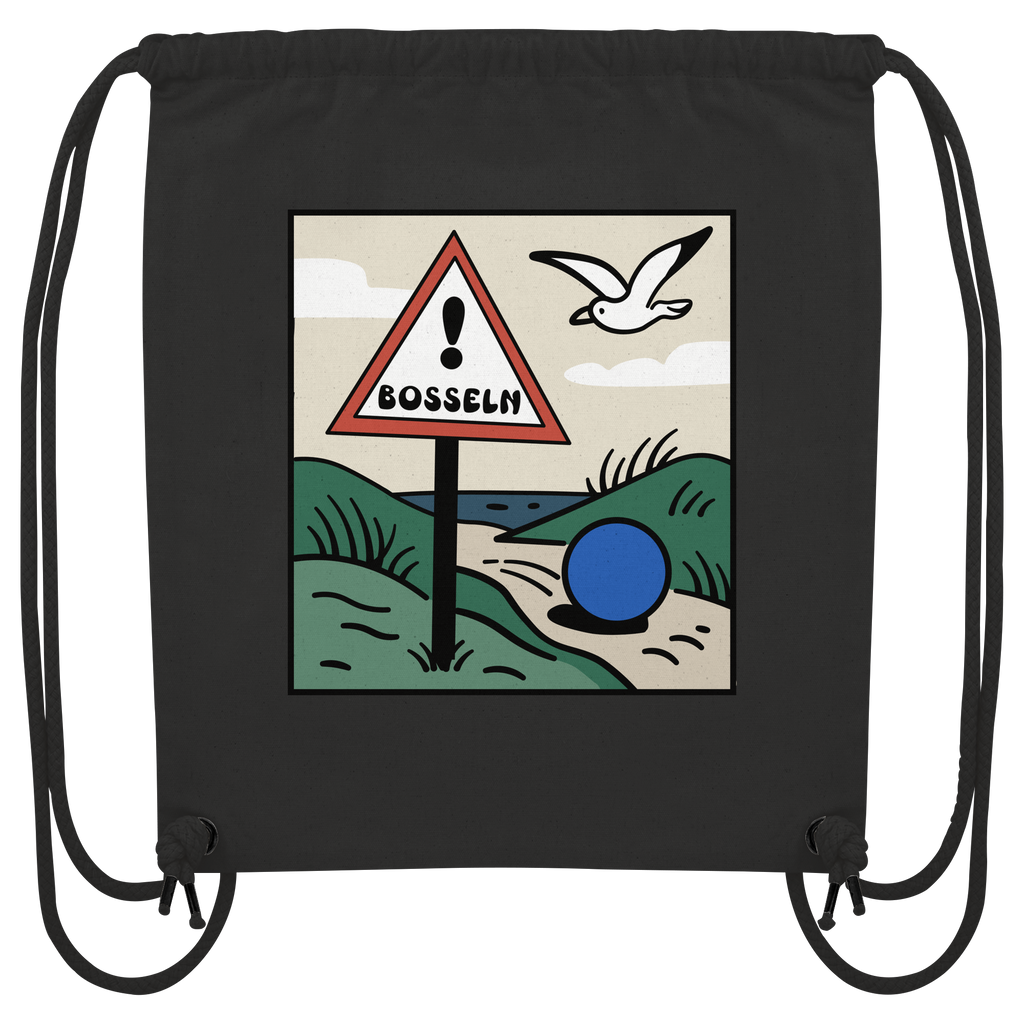 Bosseln Comic Design - Organic Gym-Bag
