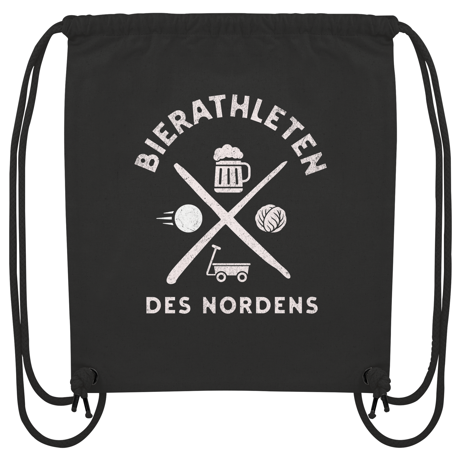 Bosseln, Bier und Kohl -  Bierathleten des Nordens  - Organic Gym-Bag