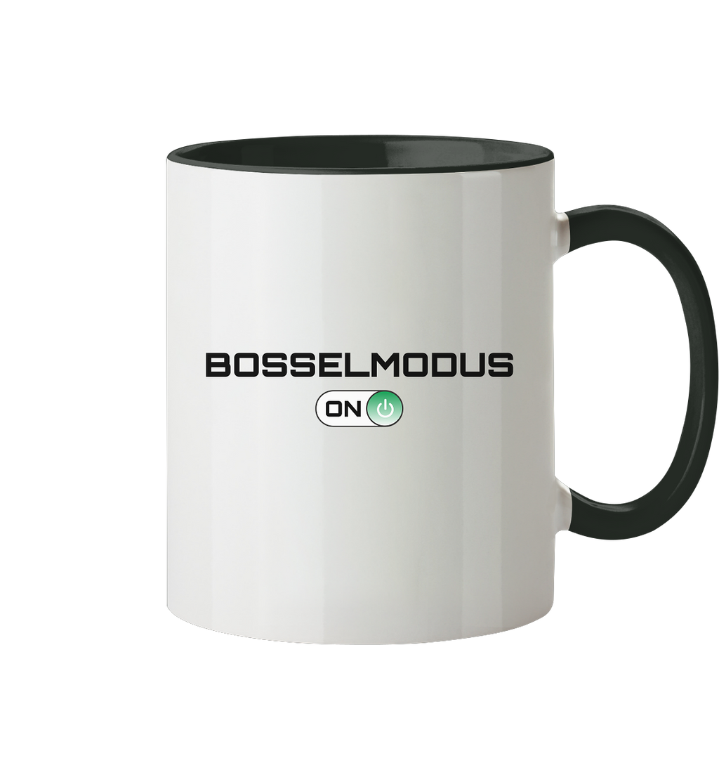 Bosseln Bossel Modus ON - Tasse zweifarbig